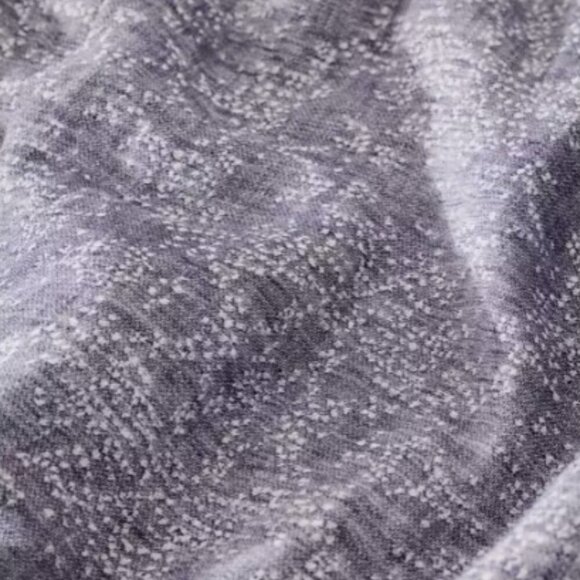 The Threadery Euro Sham Lot of 2 Linen Erased Jacquard Blue Navy Blazer 26 x 26" - Picture 6 of 15